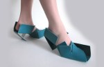 bluefolded shoe